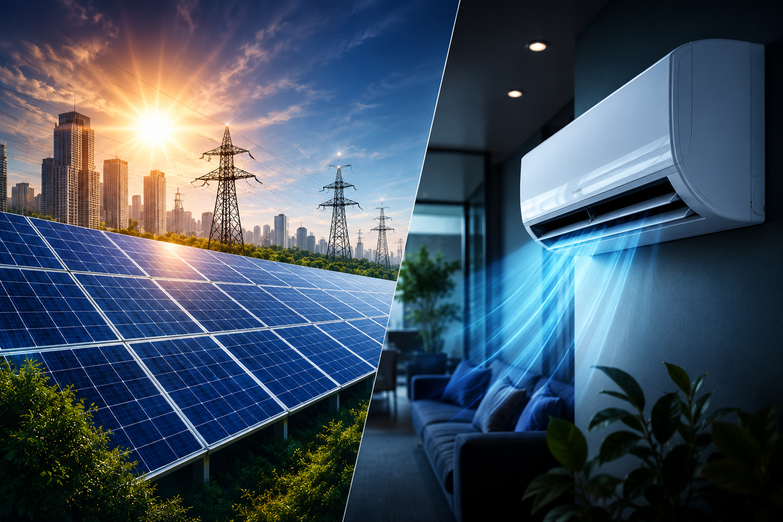 Soluções em energia solar e climatização