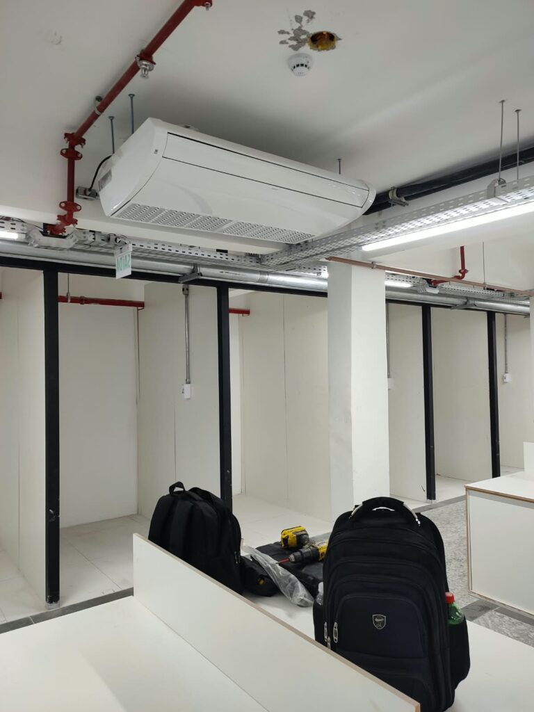 Ar condicionado piso teto - Sistema vrf